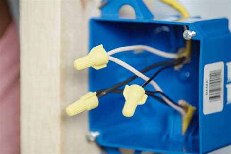 adding an electrical light off an existing junction box|junction box wiring problems.